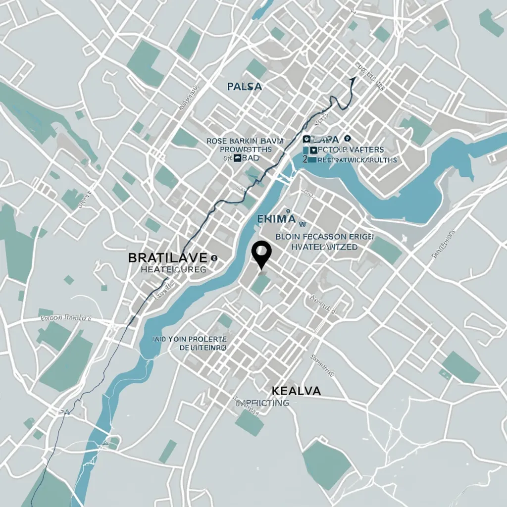 Mapa sídla spoločnosti